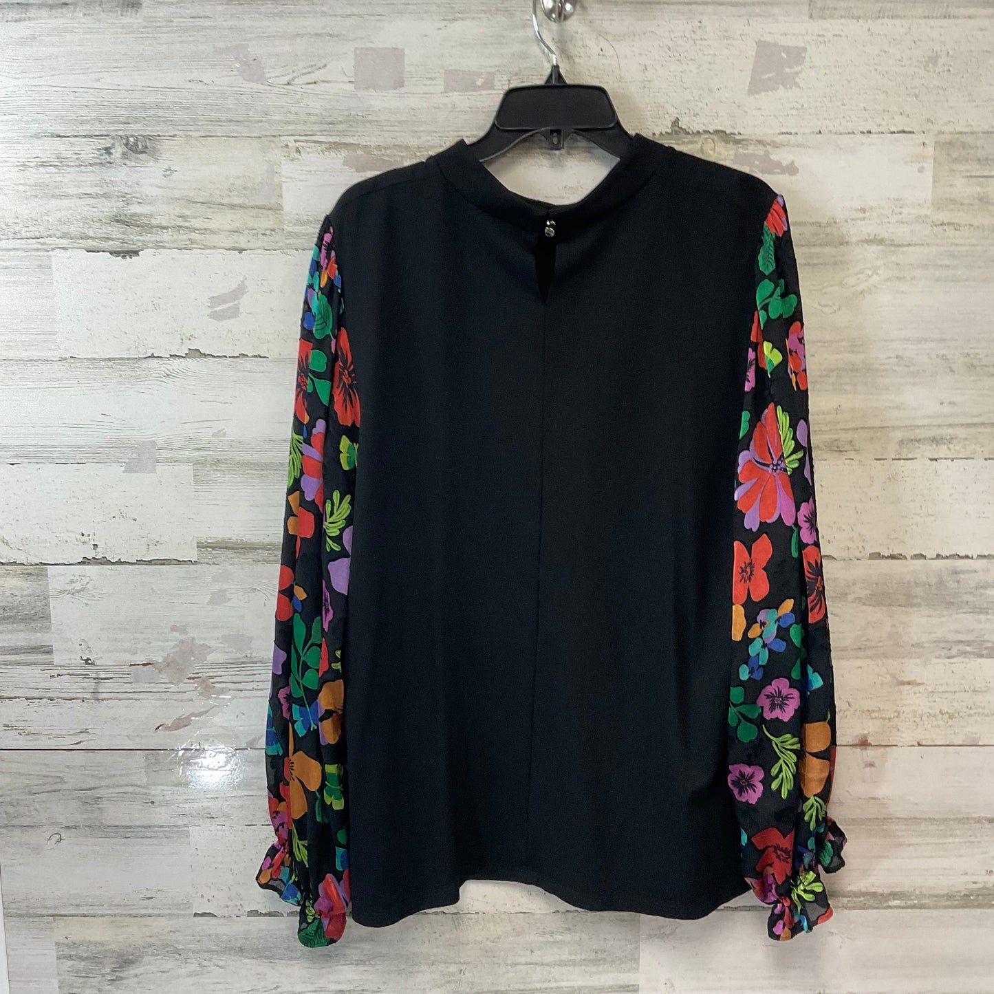 Top Long Sleeve By SAINT + SOFIA In Black, Size: Xxl