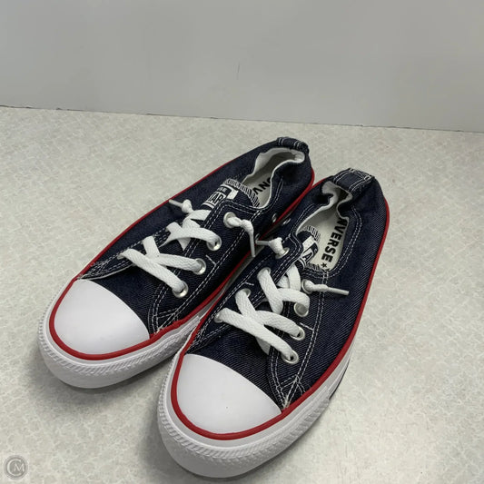 Shoes Sneakers By Converse In Blue, Size: 8