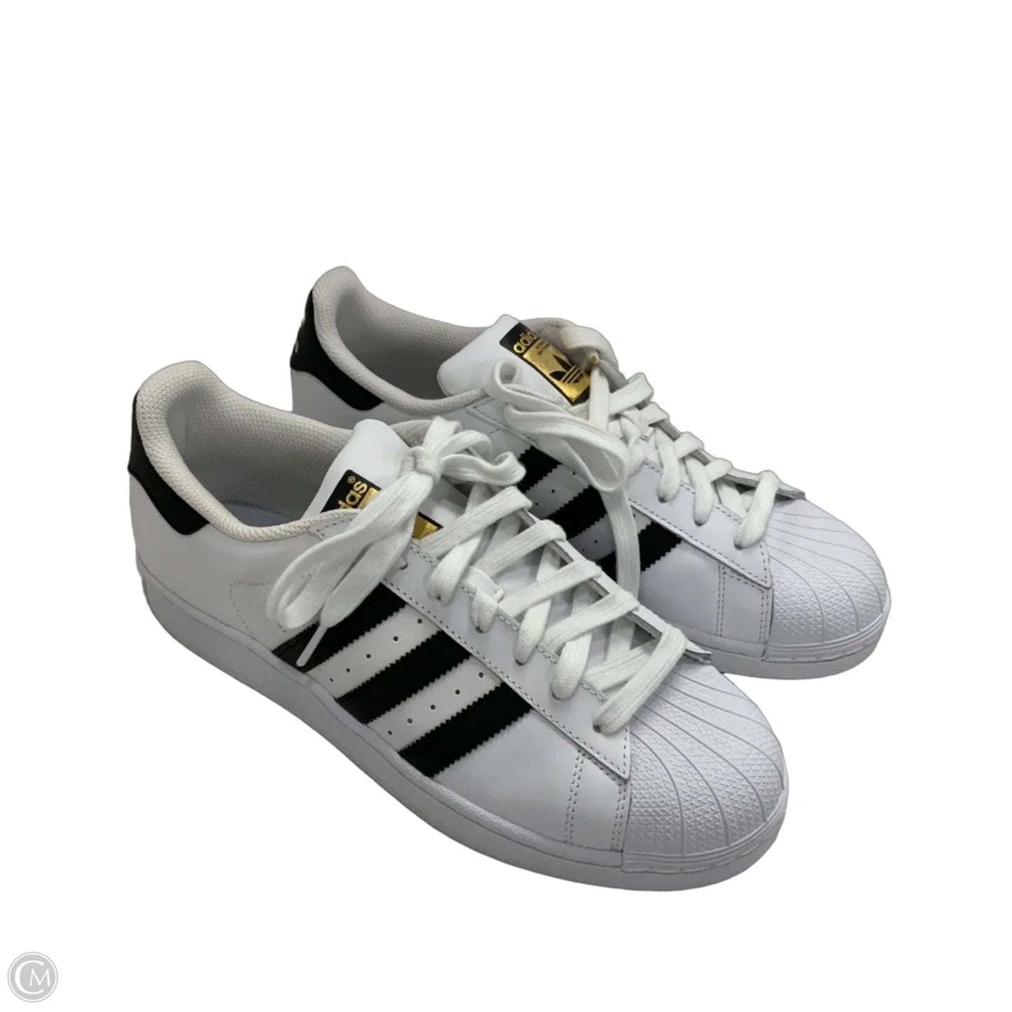 Shoes Athletic By Adidas In White, Size: 9.5