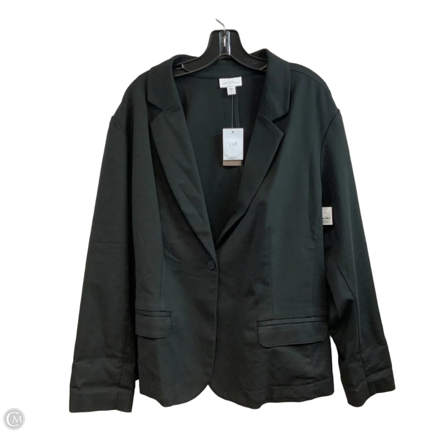 Blazer By J. Jill In Black, Size: 1x