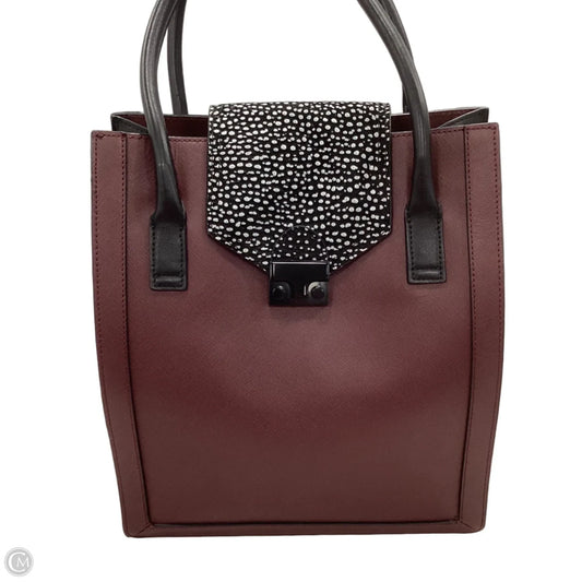 Handbag Leather By Loeffler Randall, Size: Medium