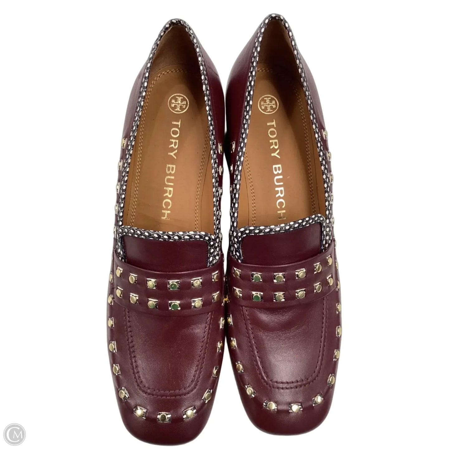 Shoes Designer By Tory Burch In Maroon, Size: 10