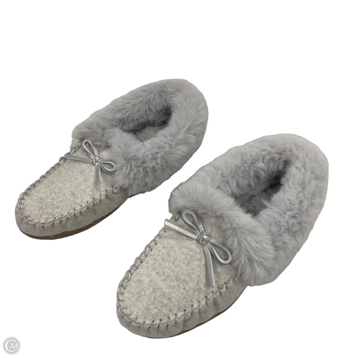 Slippers By J. Crew In Grey, Size: 11