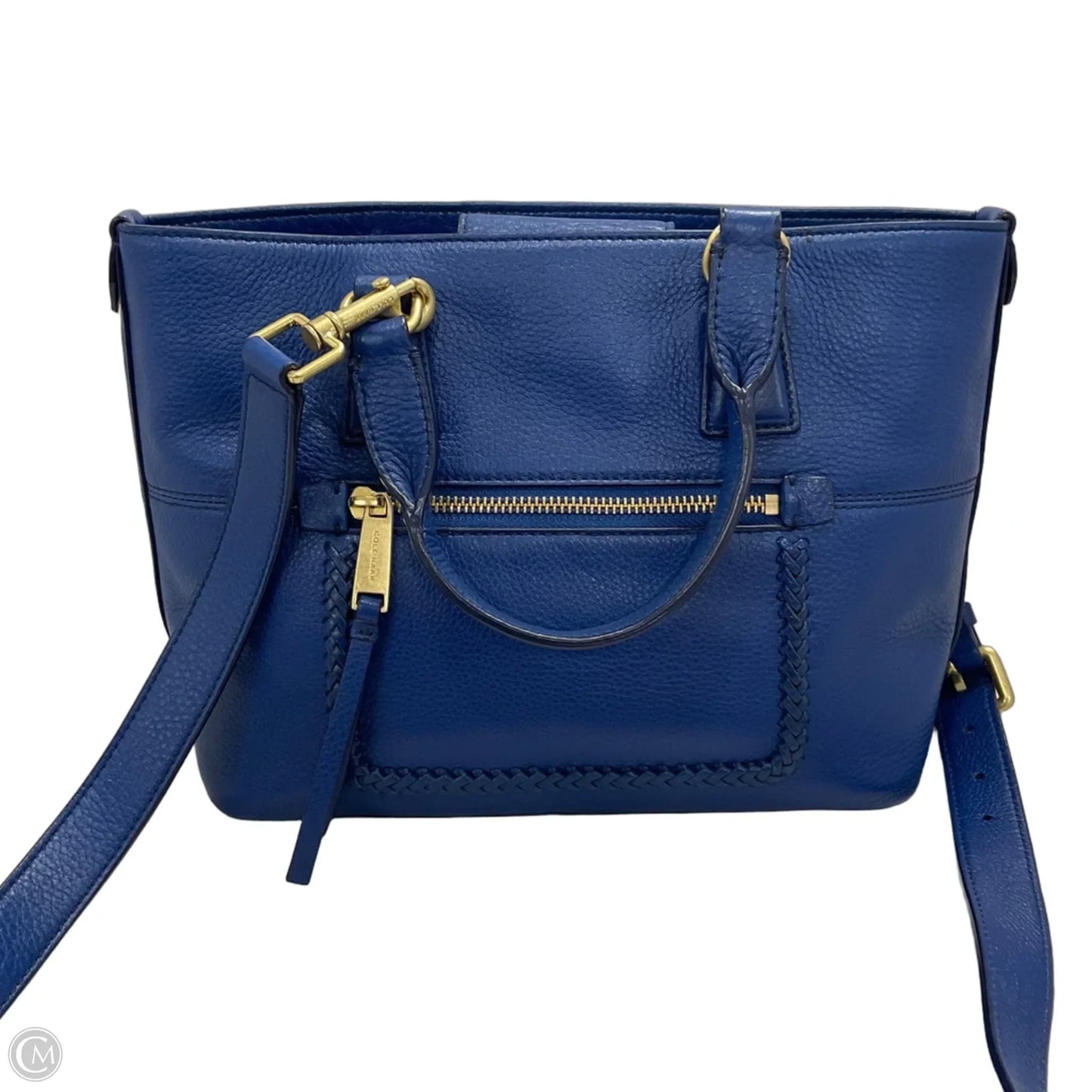 Handbag Leather By Cole-haan, Size: Medium