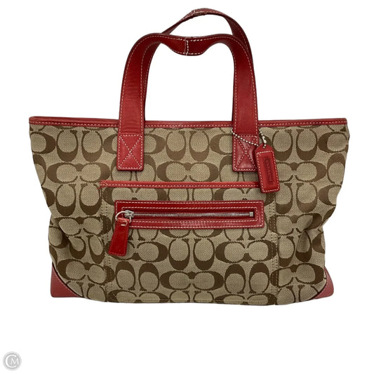 Handbag Designer By Coach, Size: Medium