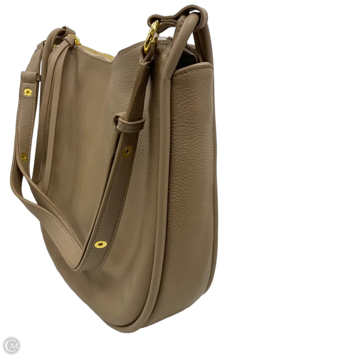 Handbag Leather By Aallyn, Size: Medium