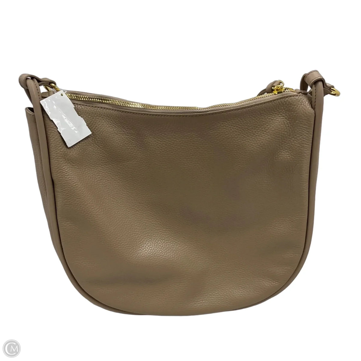 Handbag Leather By Aallyn, Size: Medium