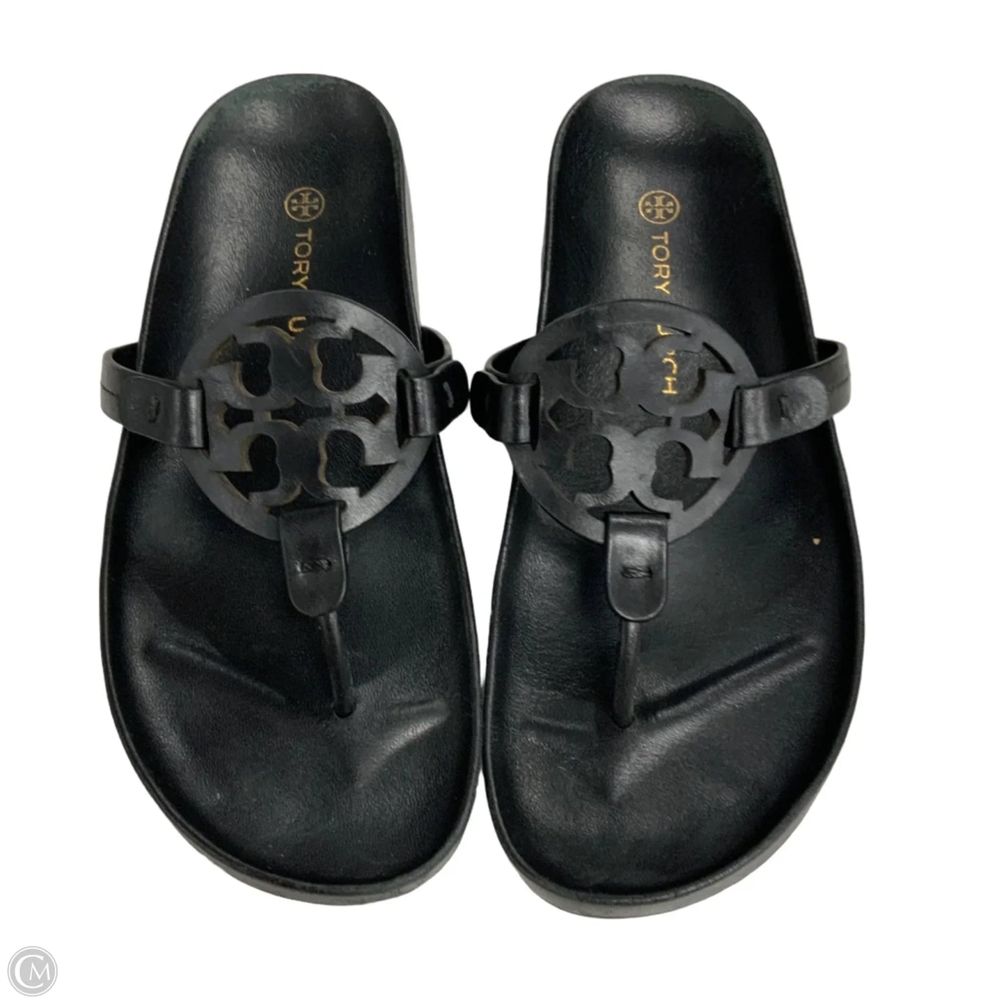 Sandals Designer By Tory Burch In Black, Size: 8.5