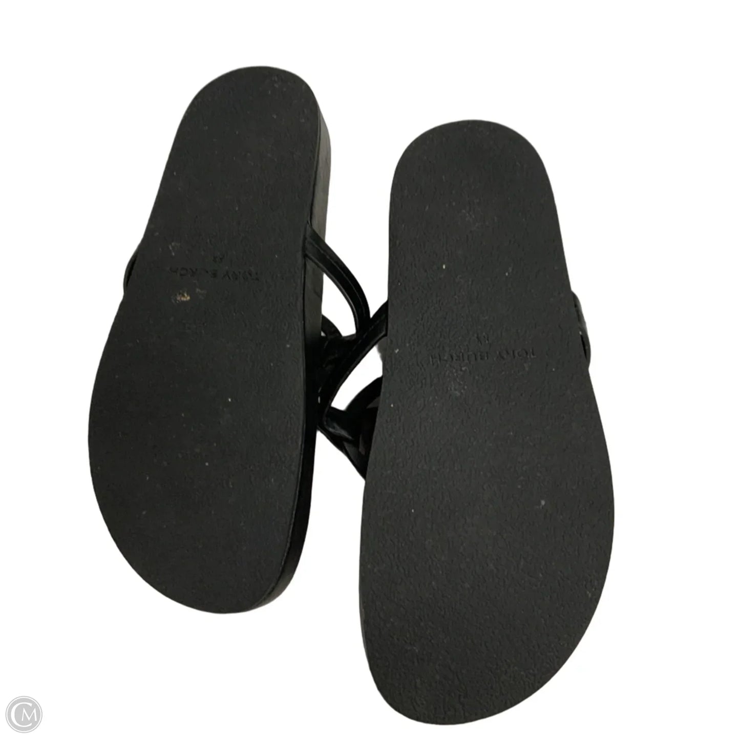 Sandals Designer By Tory Burch In Black, Size: 8.5