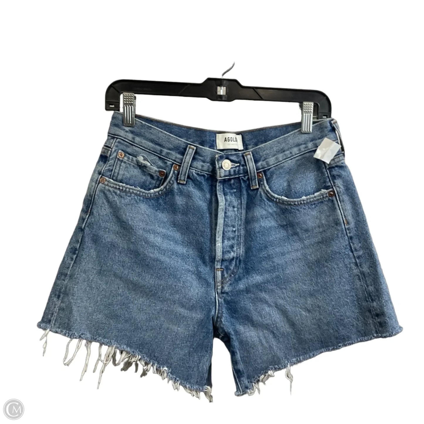 Shorts By Agolde In Blue Denim, Size: 2