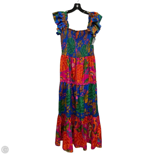 Dress Casual Maxi By Truly 4 You In Blue, Size: M