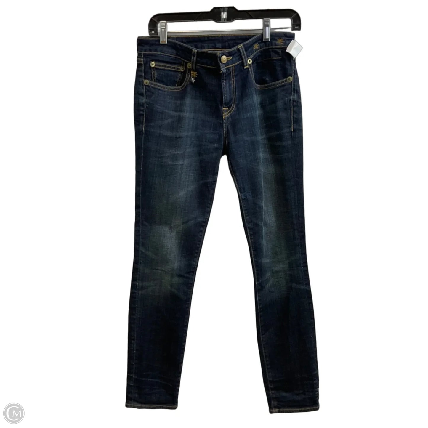Jeans Straight By R13 In Blue Denim, Size: 6