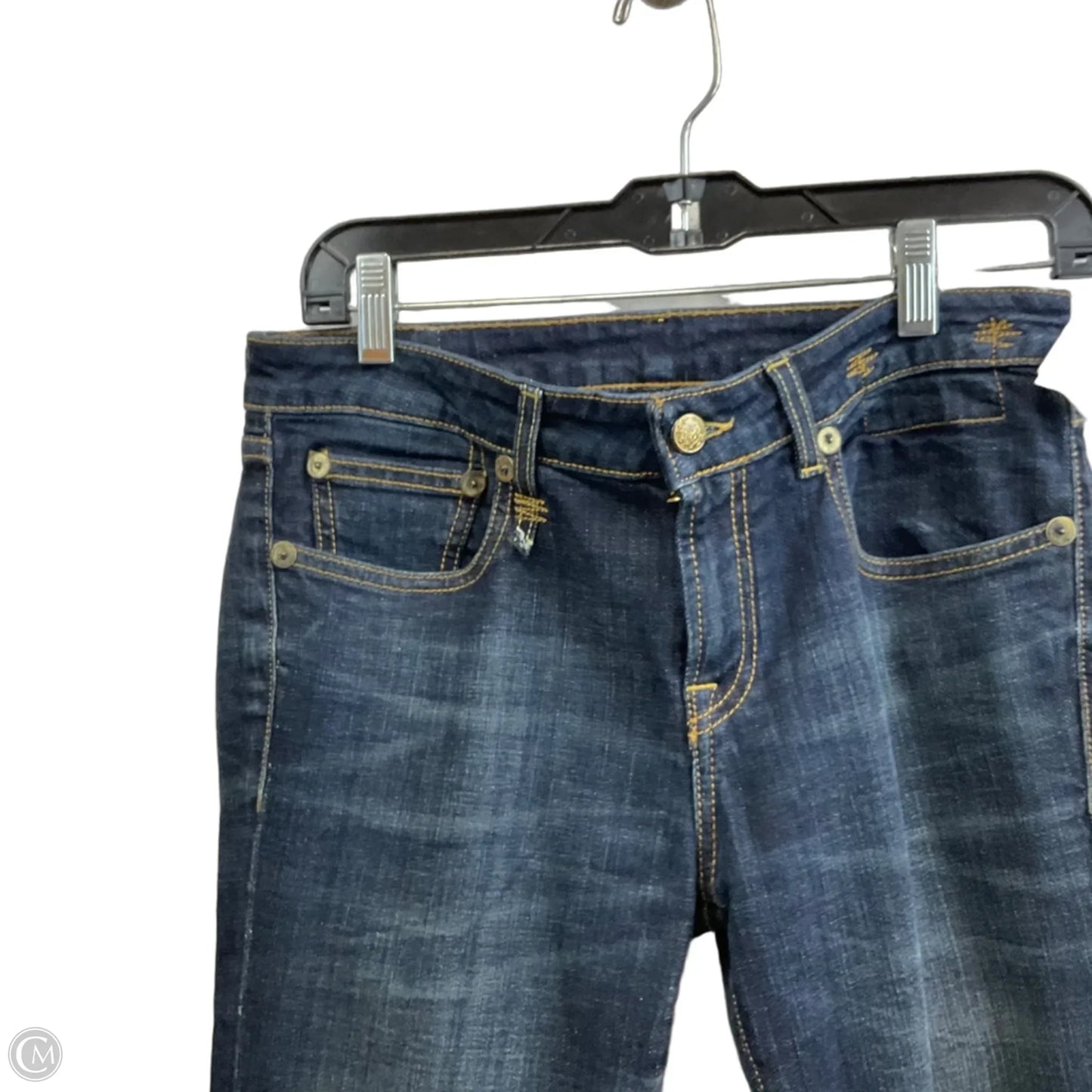 Jeans Straight By R13 In Blue Denim, Size: 6