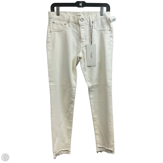 Jeans Straight By MOUSSY VINTAGE In White Denim, Size: 0