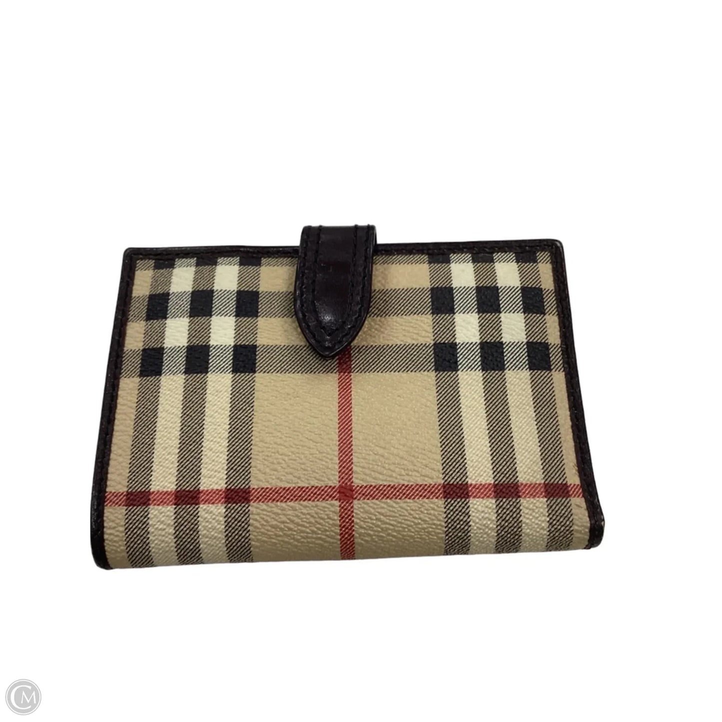 Wallet Luxury Designer By Burberry, Size: Medium