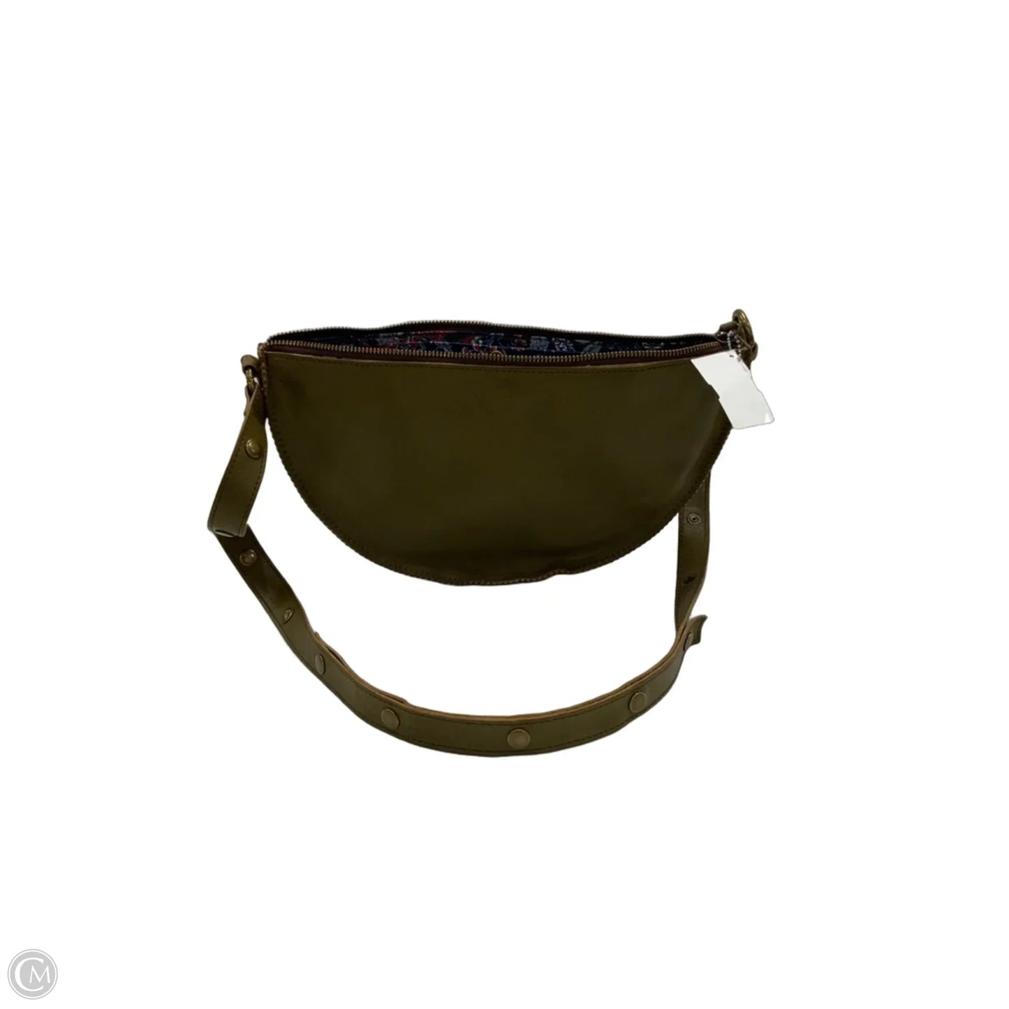 Crossbody Leather By Lyons Leather Co, Size: Medium