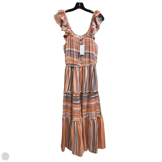 Dress Casual Maxi By Current Air In Brown, Size: M