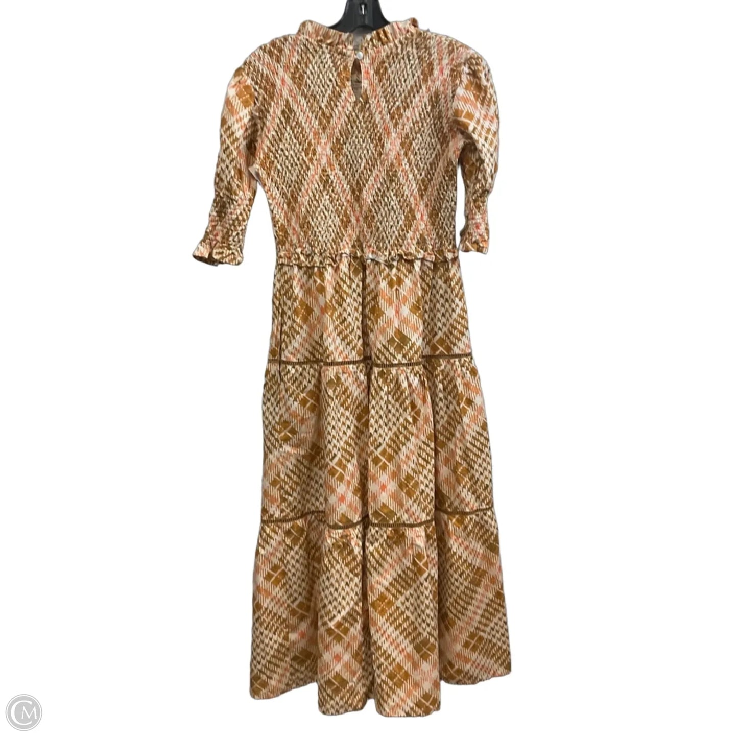Dress Casual Midi By MARIGOLD In Brown, Size: Xs