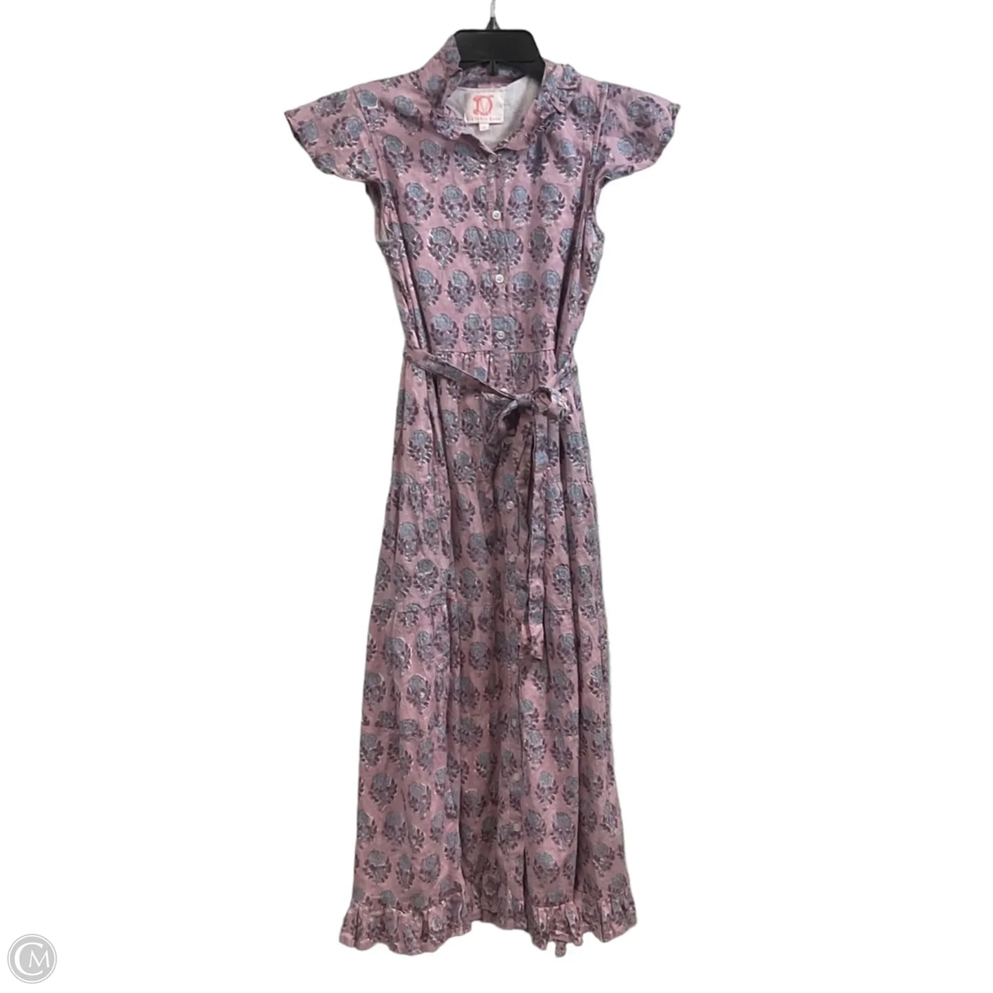 Dress Casual Midi By VICTORIA DUNN In Purple, Size: S
