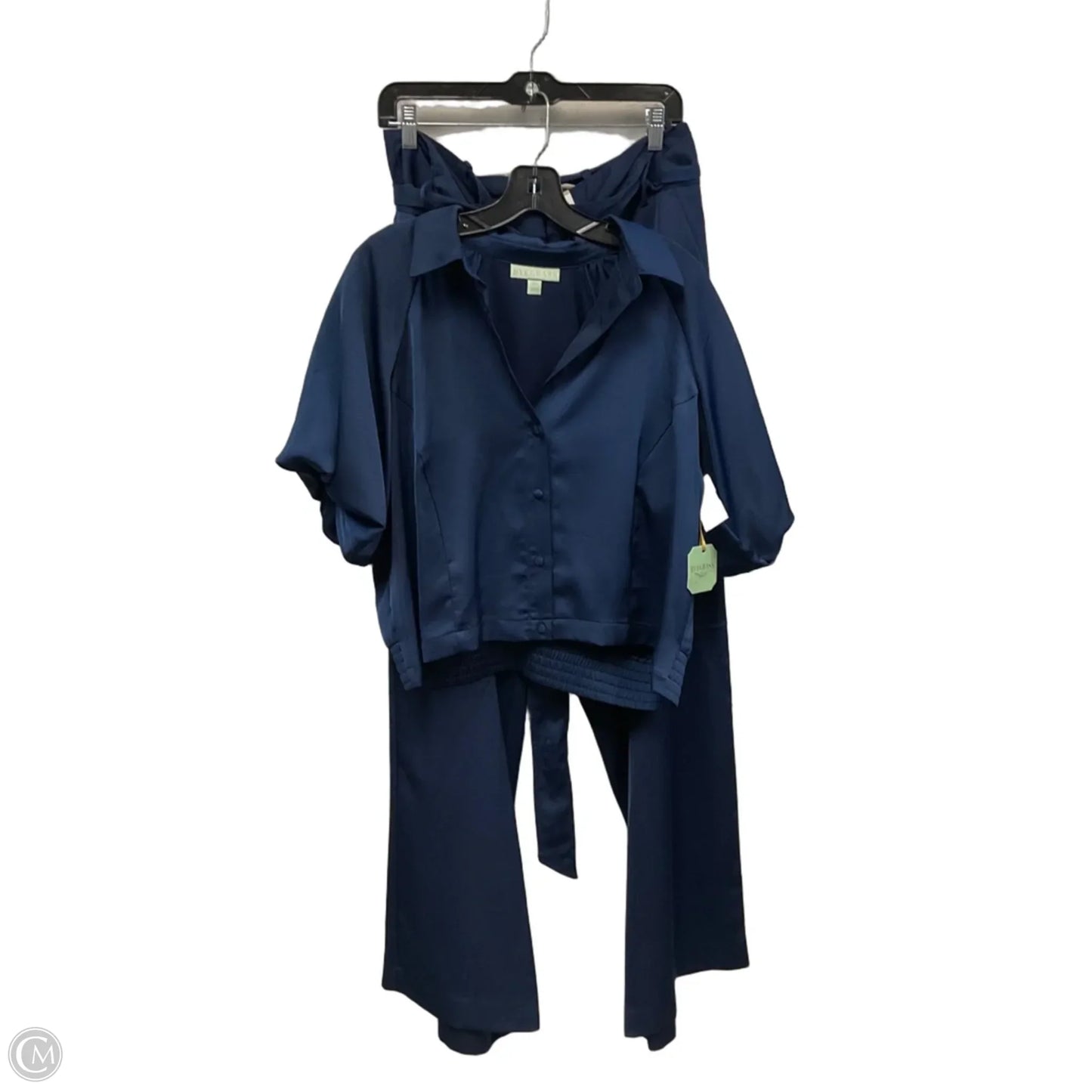 Pants Set 2pc By Ryegrass In Blue, Size: 16 / XL