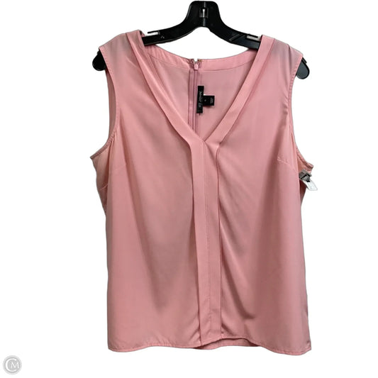 Blouse Long Sleeve By St. John In Pink, Size: L