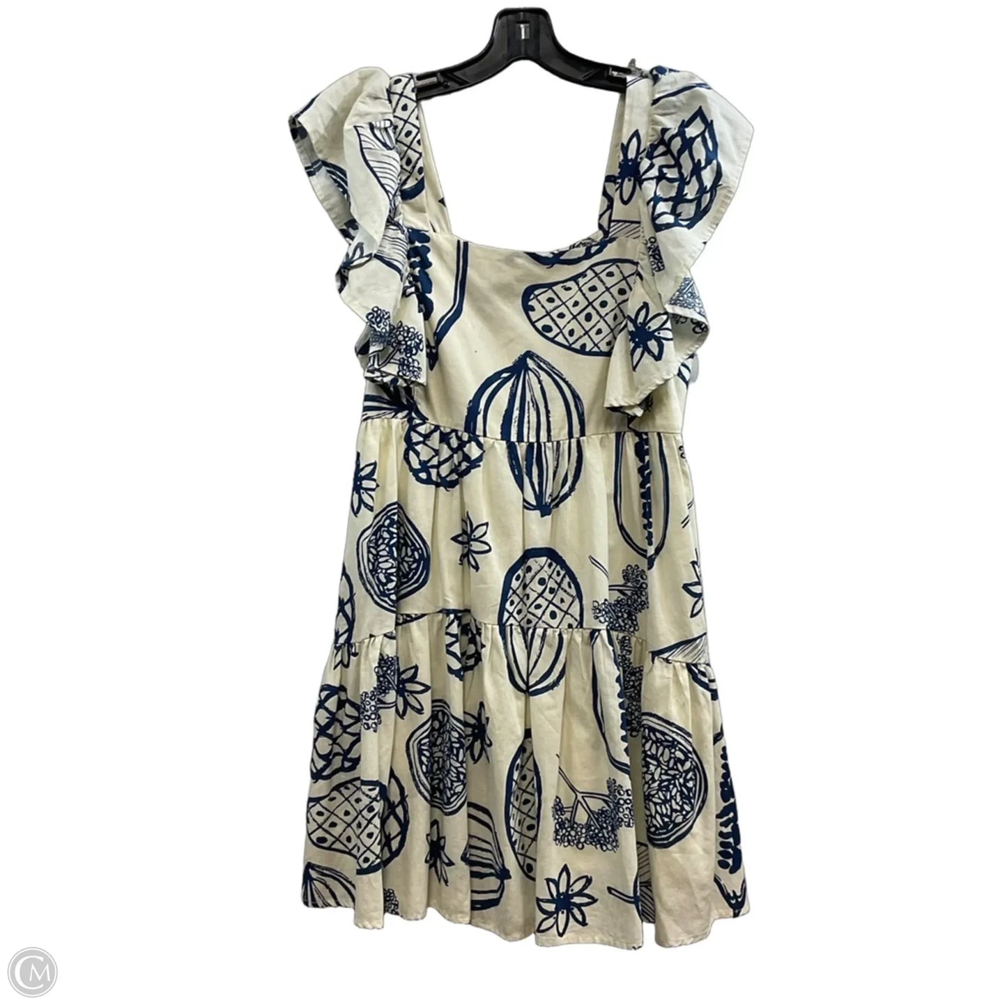 Dress Casual Short By Entro In Cream, Size: M