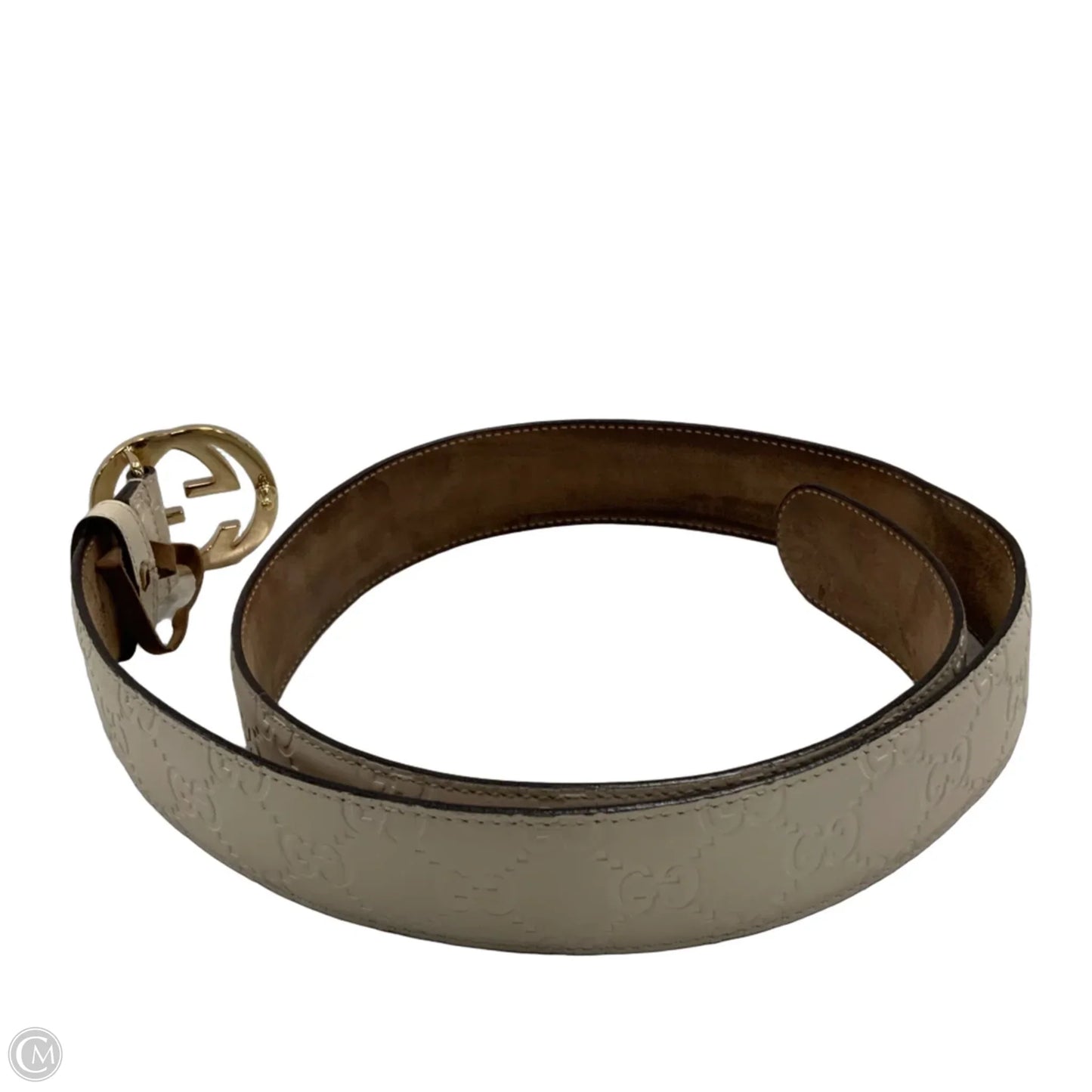Belt Luxury Designer By Gucci, Size: