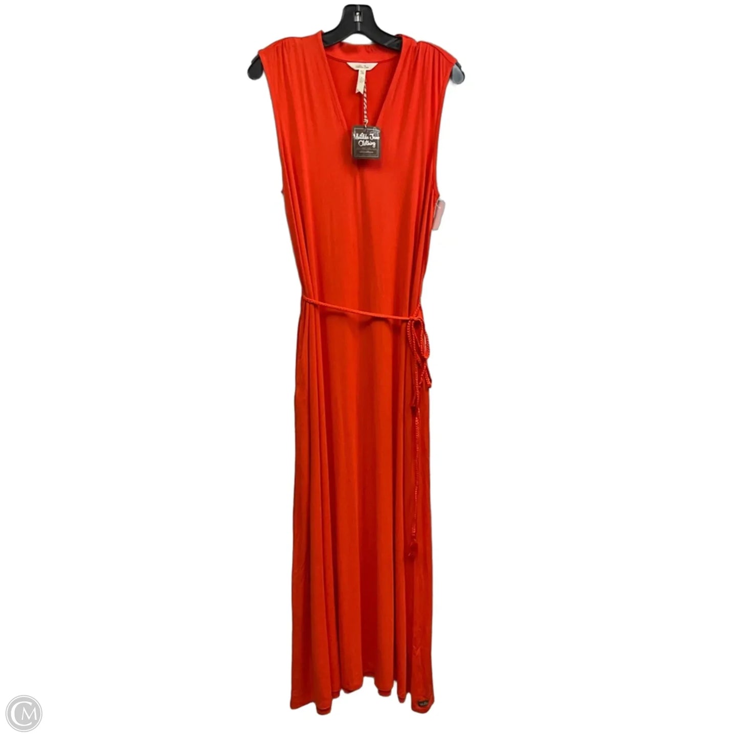 Dress Casual Maxi By Matilda Jane In Orange, Size: M