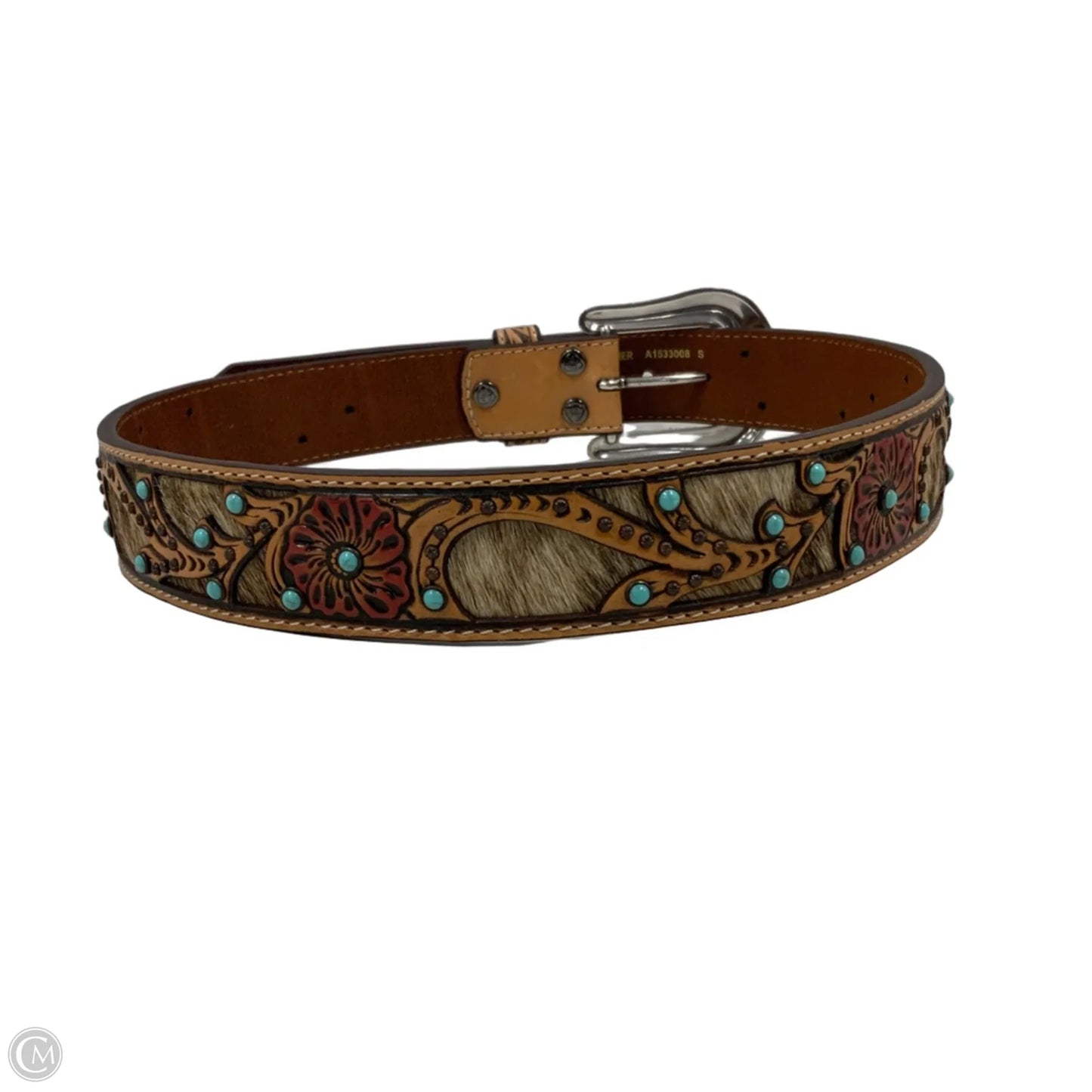 Belt Leather By Ariat, Size: Small