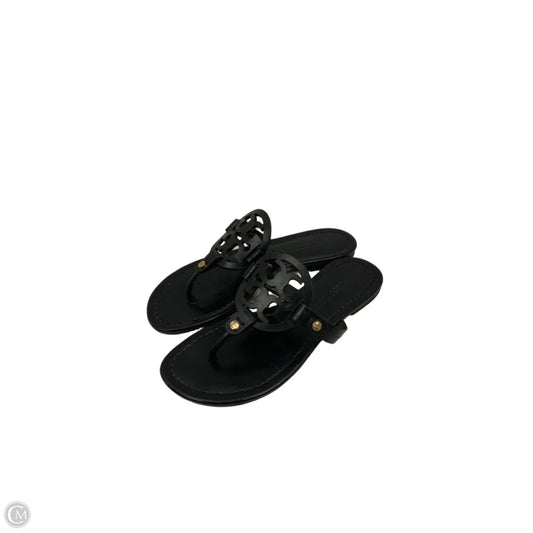 Sandals Designer By Tory Burch In Black, Size: 6