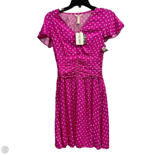 matilda jane pink dress Matilda Jane Pink Solid Child Size 8 Girl's Dress