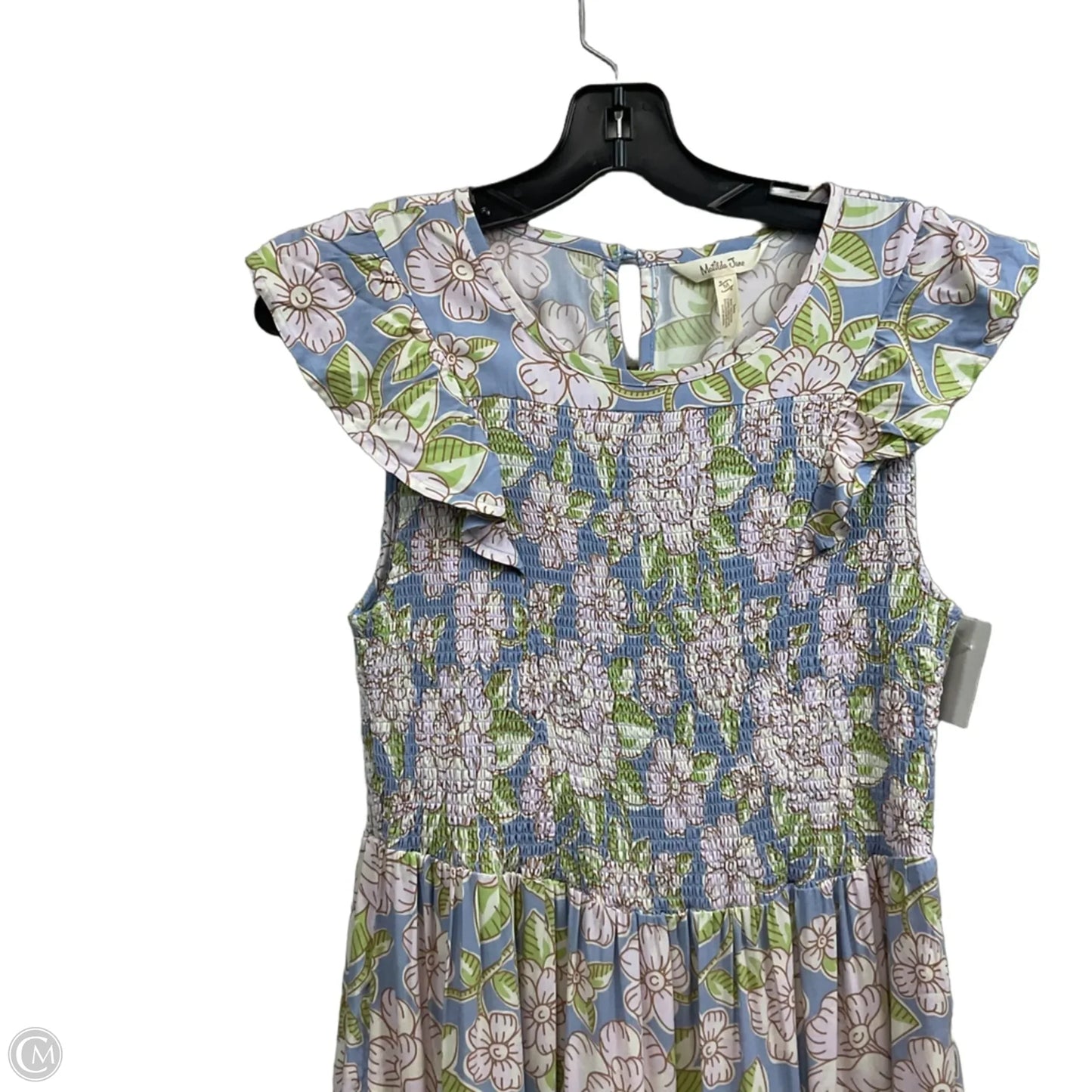 Dress Casual Midi By Matilda Jane In Blue & Purple, Size: M