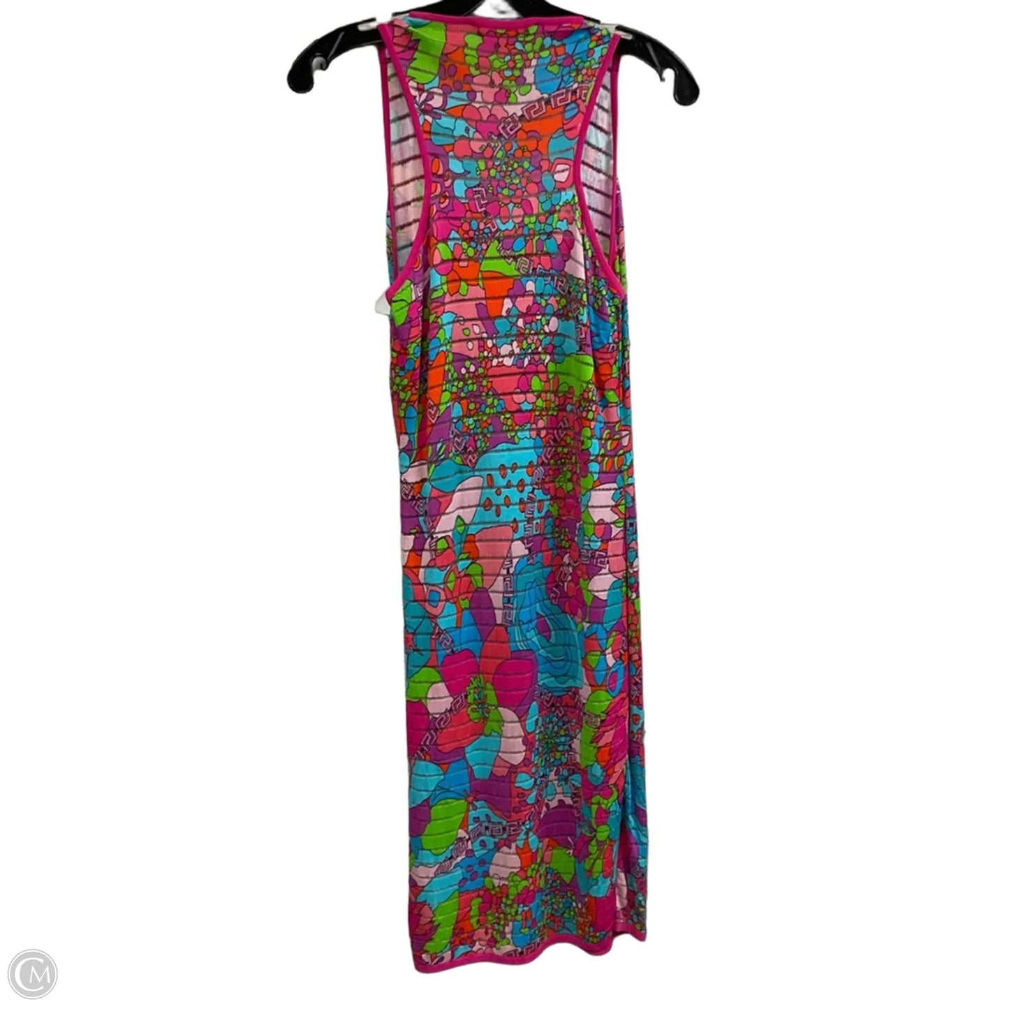 Dress Luxury Designer By Versace In Pink, Size: S