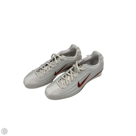Shoes Athletic By Nike In White, Size: 7.5