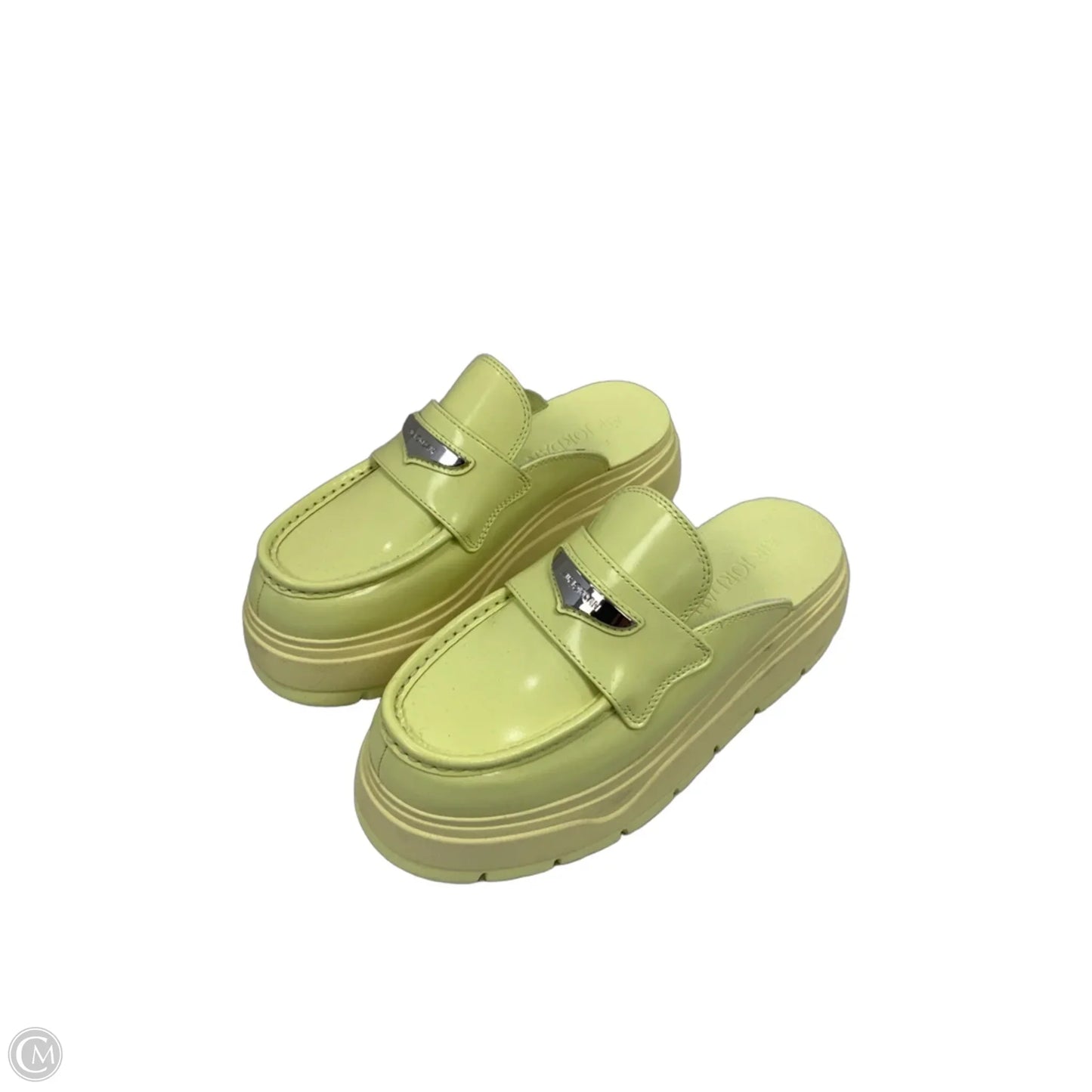 Shoes Heels Platform By Nike In Green, Size: 8