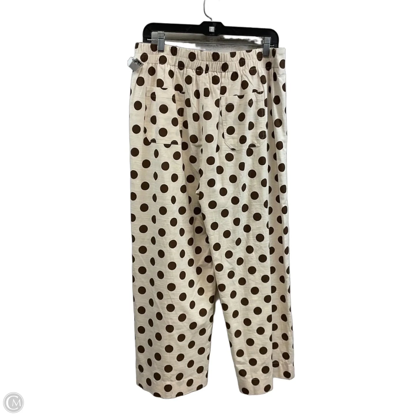 Pants Wide Leg By Jodifl In Cream, Size: L