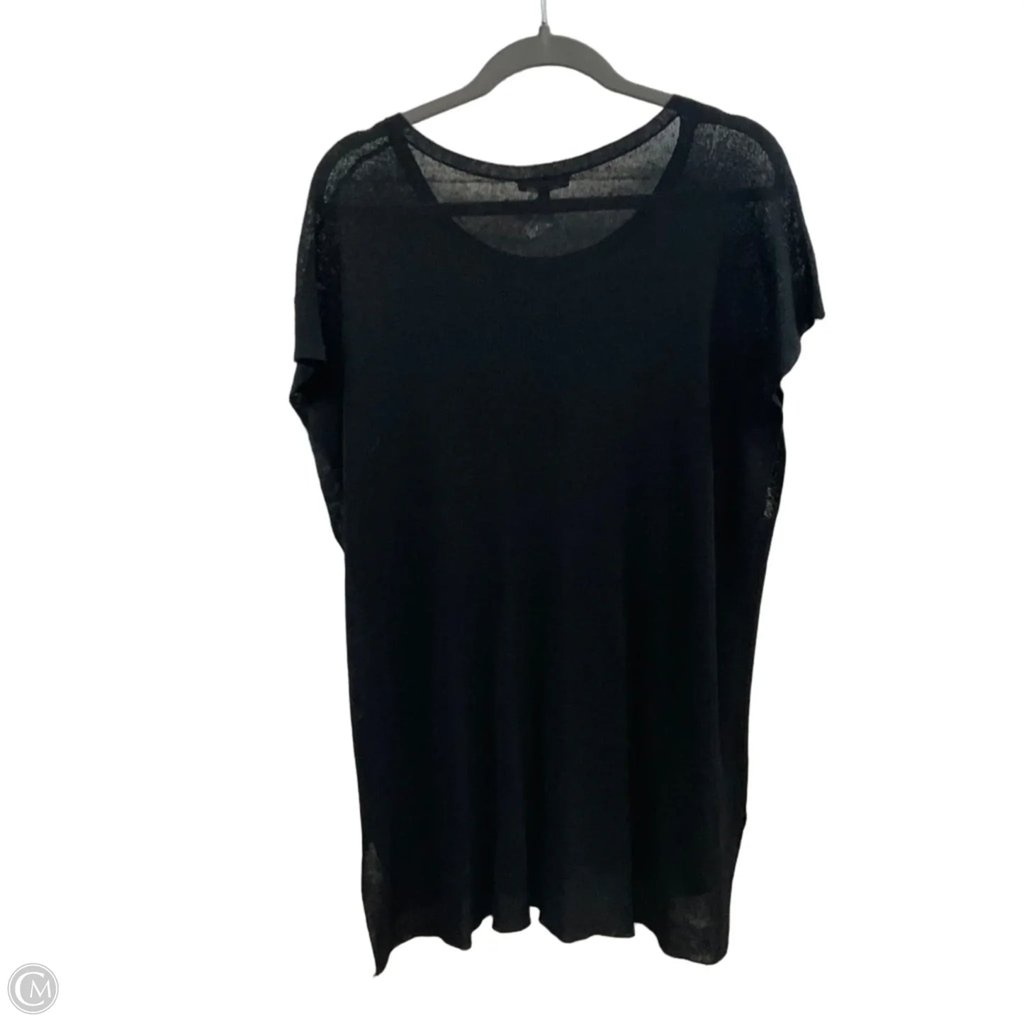 Blouse Sleeveless By Eileen Fisher In Black, Size: M