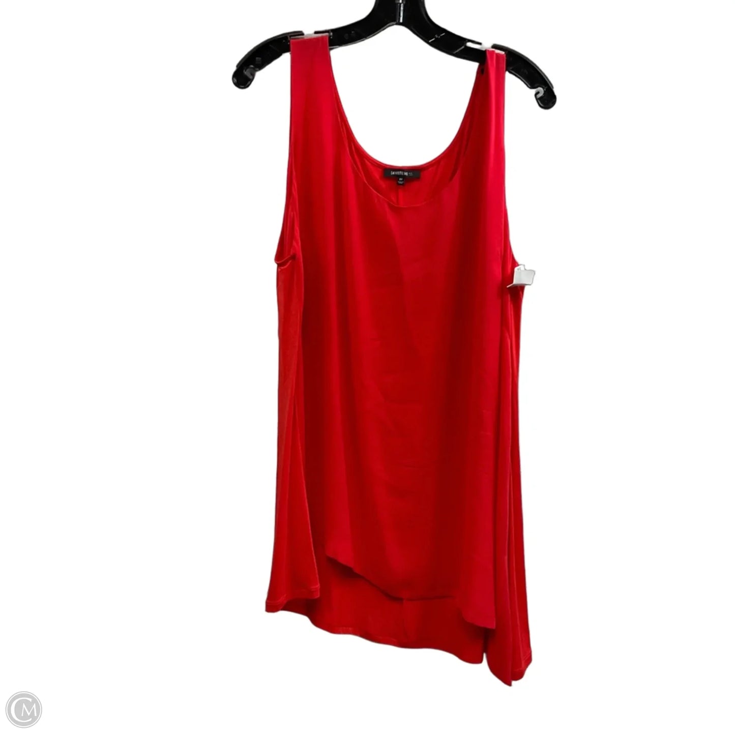 Blouse Designer By Lafayette 148 In Red, Size: 2x