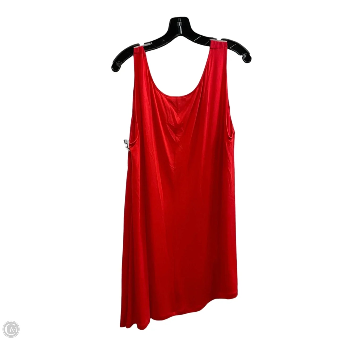 Blouse Designer By Lafayette 148 In Red, Size: 2x
