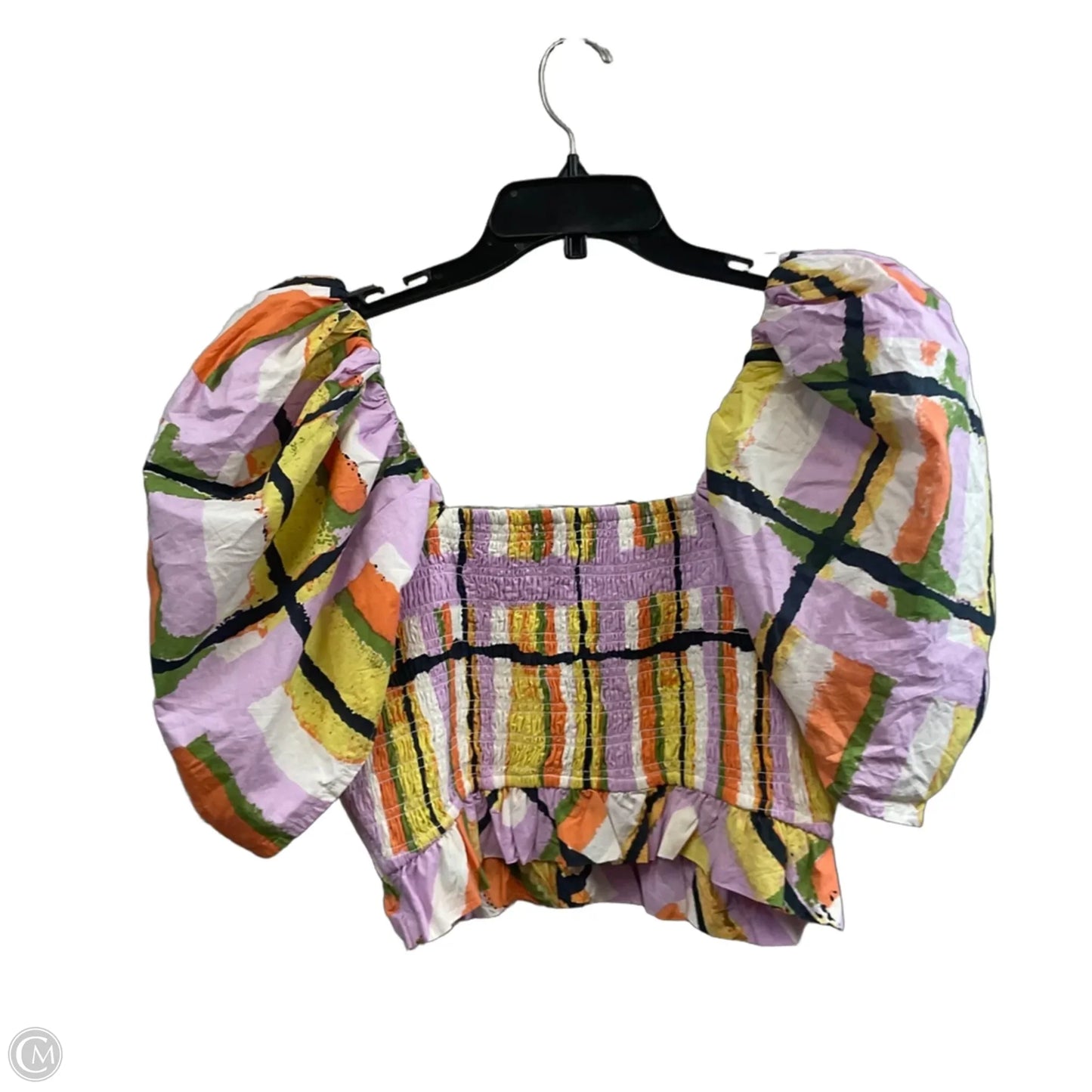 Top Short Sleeve By Cleobella In Purple, Size: M