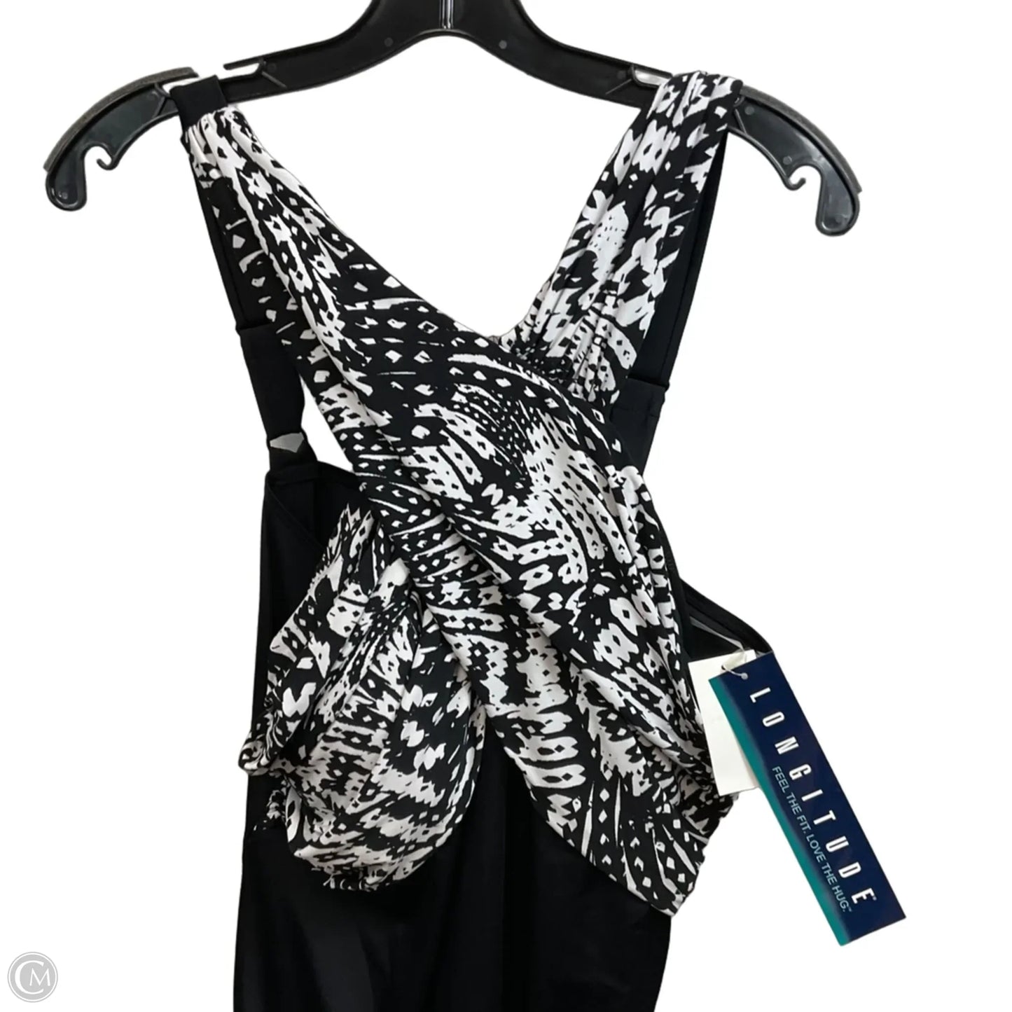 Swimsuit By LONGITUDE In Black, Size: 2x