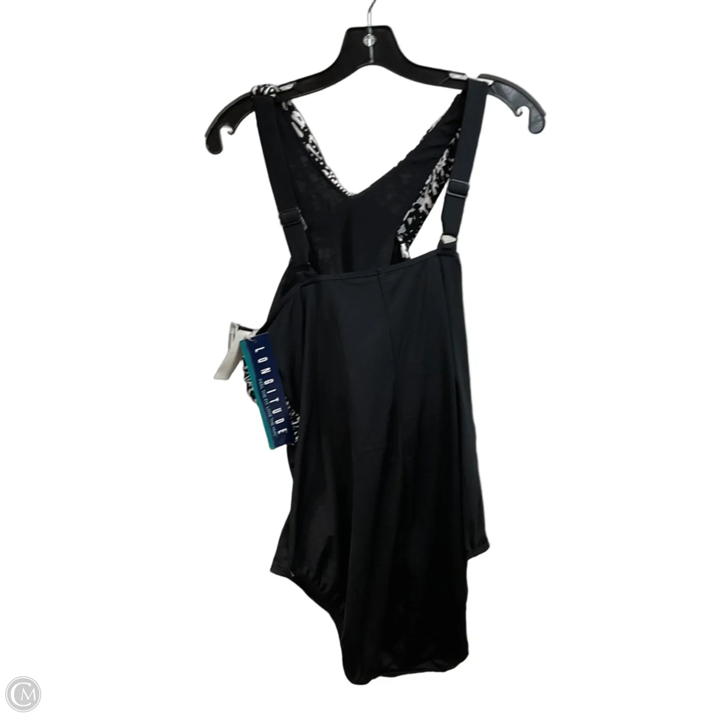 Swimsuit By LONGITUDE In Black, Size: 2x