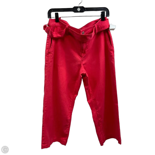 Capris By Liverpool In Red, Size: 2