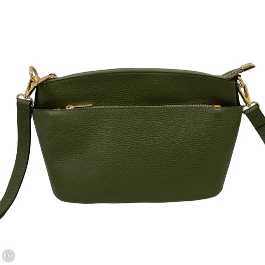 Handbag Leather By Clothes Mentor, Size: Medium