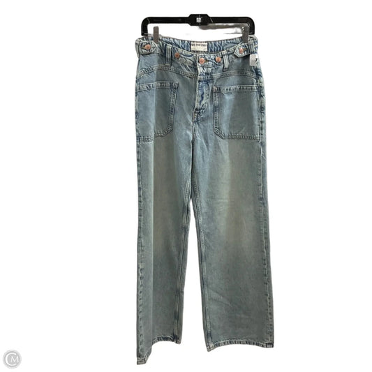 Jeans Wide Leg By We The Free In Blue Denim, Size: 4