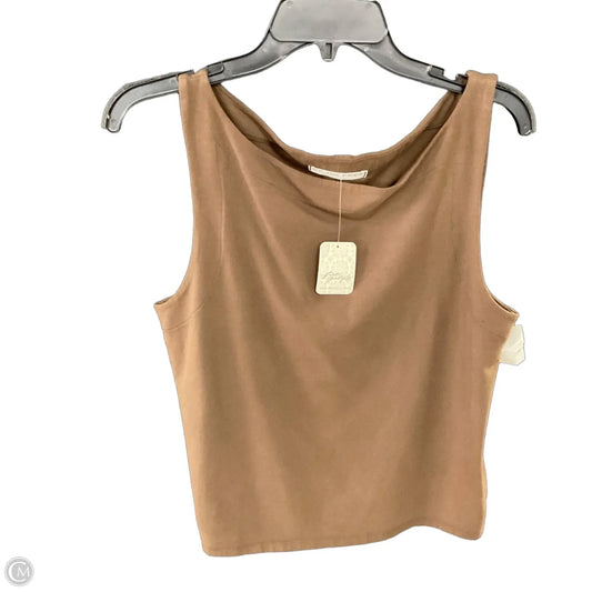 Top Sleeveless By We The Free In Brown, Size: L