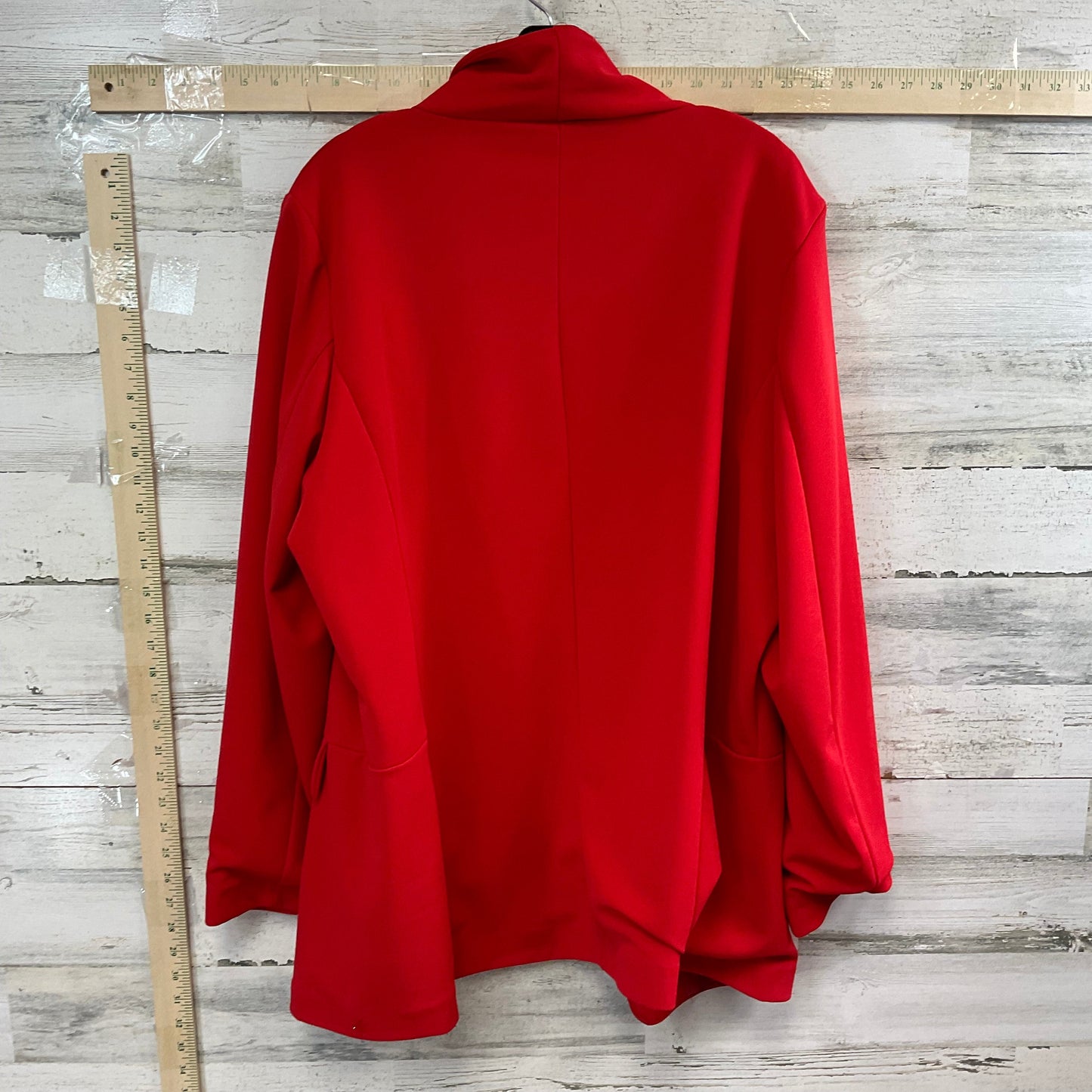 Red Blazer City Chic, Size Xxl