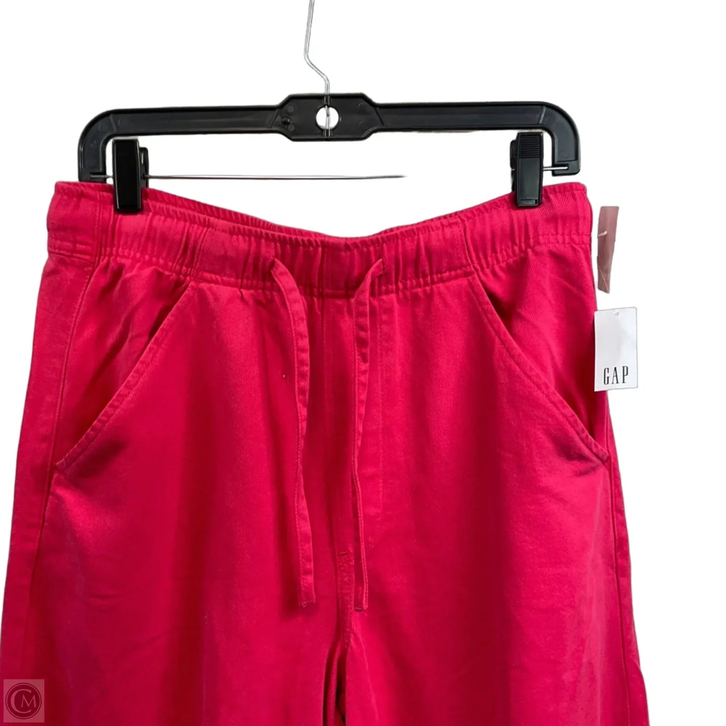 Jeans Wide Leg By Gap In Pink Denim, Size: S