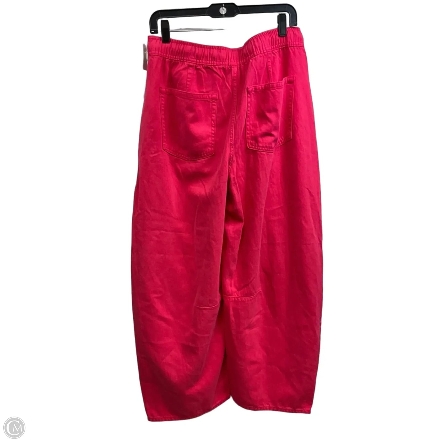 Jeans Wide Leg By Gap In Pink Denim, Size: S
