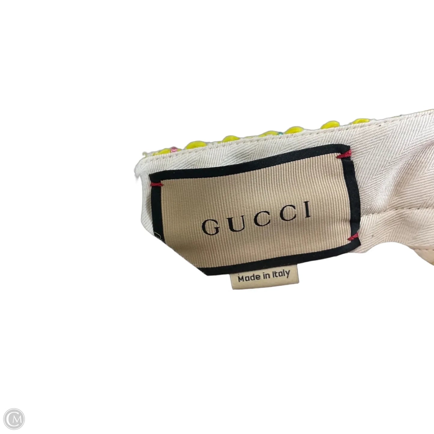 Shorts Luxury Designer By Gucci In Yellow, Size: 10